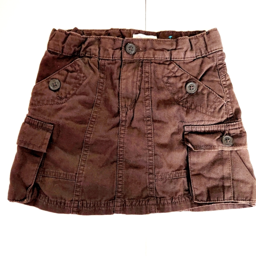 The children's place girl's brown skort size:5